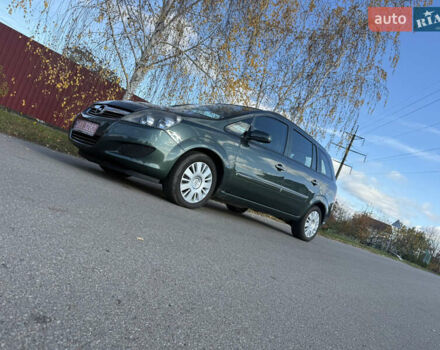 Зеленый Опель Зафира, объемом двигателя 1.6 л и пробегом 222 тыс. км за 7000 $, фото 16 на Automoto.ua
