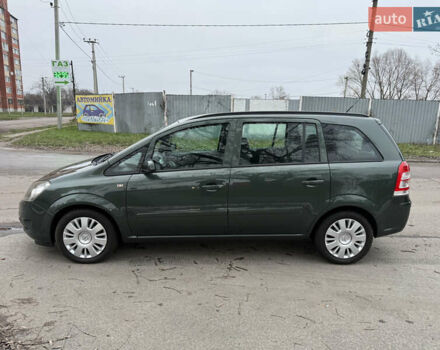 Зеленый Опель Зафира, объемом двигателя 1.6 л и пробегом 222 тыс. км за 6500 $, фото 3 на Automoto.ua