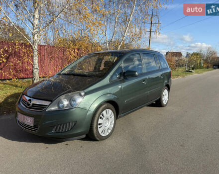 Зеленый Опель Зафира, объемом двигателя 1.6 л и пробегом 222 тыс. км за 7000 $, фото 2 на Automoto.ua
