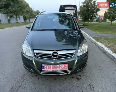 Зелений Опель Зафіра, об'ємом двигуна 1.6 л та пробігом 222 тис. км за 6700 $, фото 1 на Automoto.ua