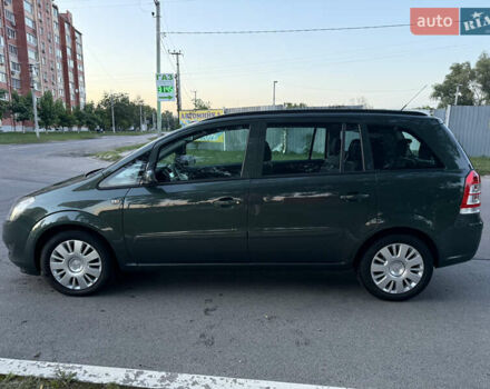 Зелений Опель Зафіра, об'ємом двигуна 1.6 л та пробігом 222 тис. км за 6700 $, фото 3 на Automoto.ua