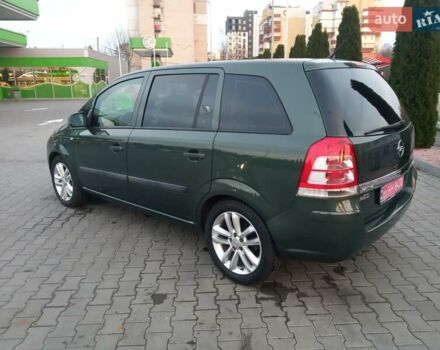 Зеленый Опель Зафира, объемом двигателя 1.8 л и пробегом 203 тыс. км за 6999 $, фото 2 на Automoto.ua