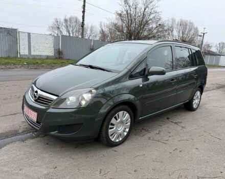 Зеленый Опель Зафира, объемом двигателя 1.6 л и пробегом 222 тыс. км за 6500 $, фото 2 на Automoto.ua