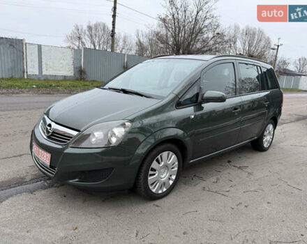 Зеленый Опель Зафира, объемом двигателя 1.6 л и пробегом 222 тыс. км за 6500 $, фото 2 на Automoto.ua