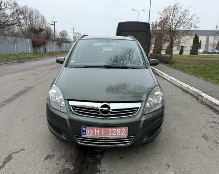 Зеленый Опель Зафира, объемом двигателя 1.6 л и пробегом 222 тыс. км за 6500 $, фото 1 на Automoto.ua