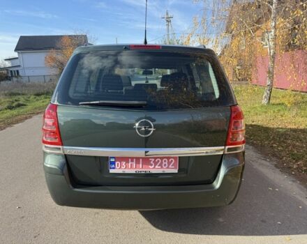 Зеленый Опель Зафира, объемом двигателя 1.6 л и пробегом 222 тыс. км за 7000 $, фото 4 на Automoto.ua