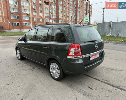Зеленый Опель Зафира, объемом двигателя 1.6 л и пробегом 222 тыс. км за 6500 $, фото 4 на Automoto.ua