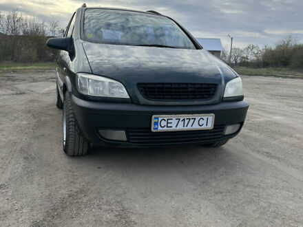 Зелений Опель Зафіра, об'ємом двигуна 1.6 л та пробігом 389 тис. км за 2650 $, фото 1 на Automoto.ua