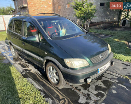 Зелений Опель Зафіра, об'ємом двигуна 1.8 л та пробігом 312 тис. км за 3000 $, фото 1 на Automoto.ua