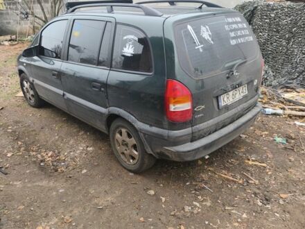 Зелений Опель Зафіра, об'ємом двигуна 1.8 л та пробігом 328 тис. км за 2200 $, фото 1 на Automoto.ua