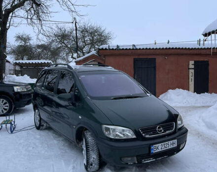 Зеленый Опель Зафира, объемом двигателя 1.8 л и пробегом 279 тыс. км за 3700 $, фото 1 на Automoto.ua