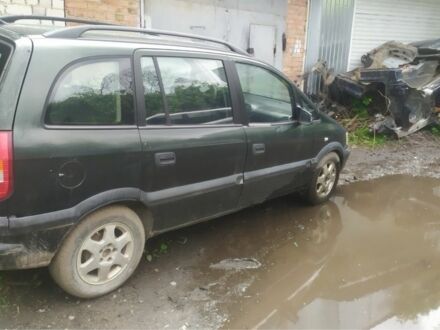 Опель Зафіра 2001 у Городок на Automoto.ua Зелений Опель Зафіра, об'ємом двигуна 1.6 л та пробігом 321 тис. км за 1600 $, фото 1 на Automoto.ua