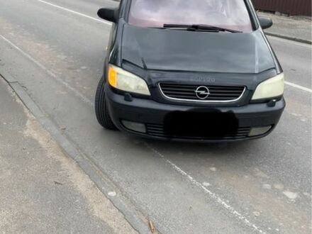Зеленый Опель Зафира, объемом двигателя 2 л и пробегом 300 тыс. км за 2200 $, фото 1 на Automoto.ua