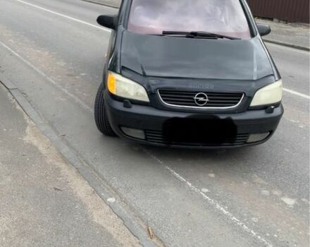 Зеленый Опель Зафира, объемом двигателя 2 л и пробегом 300 тыс. км за 2200 $, фото 1 на Automoto.ua