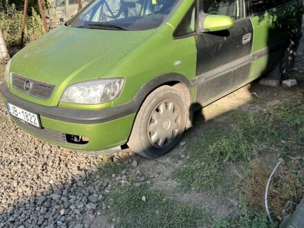 Опель Зафира 2002 в Славянске на Automoto.ua Зеленый Опель Зафира, объемом двигателя 1.8 л и пробегом 100 тыс. км за 1190 $, фото 1 на Automoto.ua
