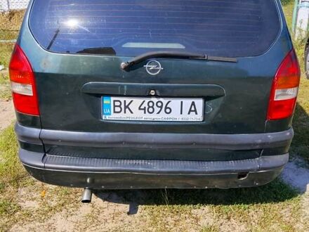 Опель Зафира 2003 в Дубровице на Automoto.ua Зеленый Опель Зафира, объемом двигателя 2 л и пробегом 370 тыс. км за 2700 $, фото 1 на Automoto.ua