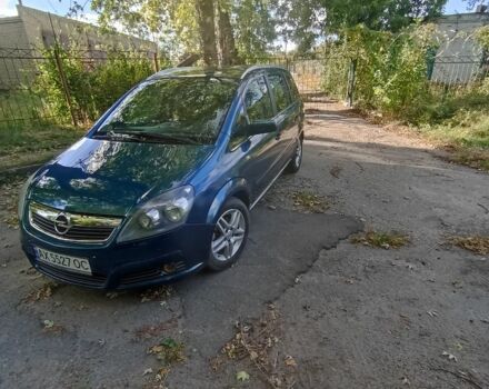 Зелений Опель Зафіра, об'ємом двигуна 1.6 л та пробігом 272 тис. км за 6500 $, фото 1 на Automoto.ua