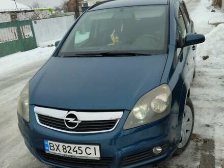 Опель Зафіра 2007 у Старокостянтинів на Automoto.ua Зелений Опель Зафіра, об'ємом двигуна 1.9 л та пробігом 251 тис. км за 6300 $, фото 1 на Automoto.ua