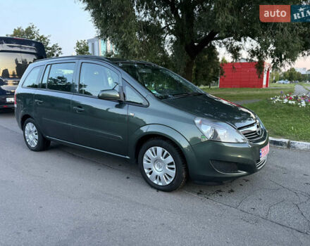 Зелений Опель Зафіра, об'ємом двигуна 1.6 л та пробігом 222 тис. км за 6700 $, фото 1 на Automoto.ua