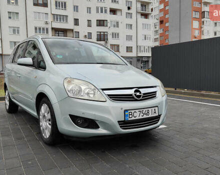 Зелений Опель Зафіра, об'ємом двигуна 1.6 л та пробігом 262 тис. км за 6500 $, фото 1 на Automoto.ua