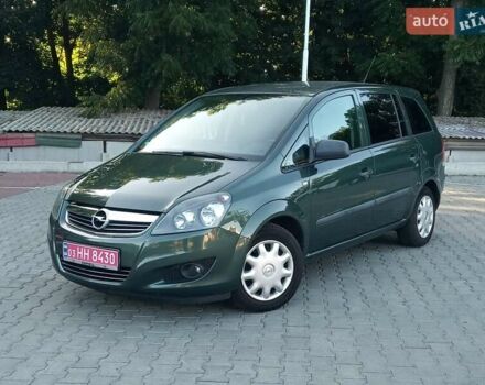 Зелений Опель Зафіра, об'ємом двигуна 1.8 л та пробігом 203 тис. км за 6999 $, фото 1 на Automoto.ua