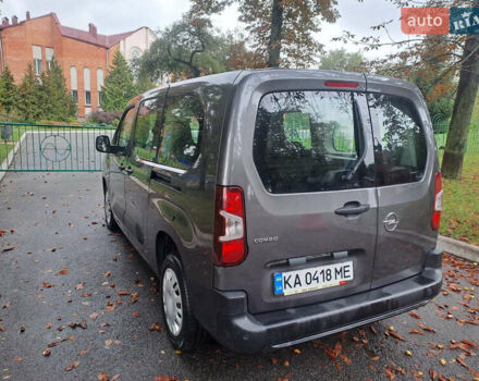 Сірий Опель Combo Life, об'ємом двигуна 1.5 л та пробігом 55 тис. км за 15950 $, фото 7 на Automoto.ua