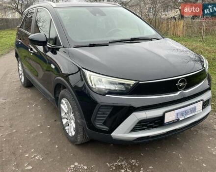 Чорний Опель Crossland, об'ємом двигуна 1.5 л та пробігом 100 тис. км за 16300 $, фото 1 на Automoto.ua