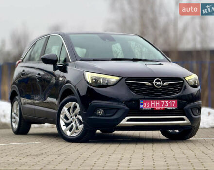 Чорний Опель Crossland X, об'ємом двигуна 1.5 л та пробігом 160 тис. км за 15500 $, фото 1 на Automoto.ua