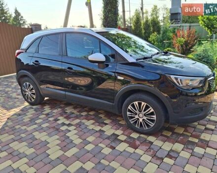 Черный Опель Crossland X, объемом двигателя 1.2 л и пробегом 132 тыс. км за 12500 $, фото 1 на Automoto.ua