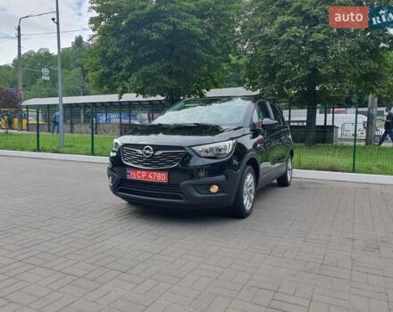 Чорний Опель Crossland X, об'ємом двигуна 1.2 л та пробігом 62 тис. км за 13999 $, фото 1 на Automoto.ua