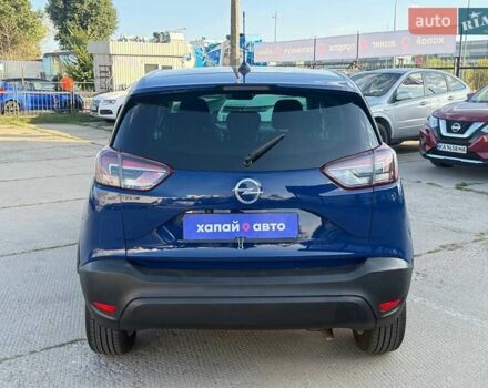 Синий Опель Crossland X, объемом двигателя 1.2 л и пробегом 144 тыс. км за 14500 $, фото 5 на Automoto.ua