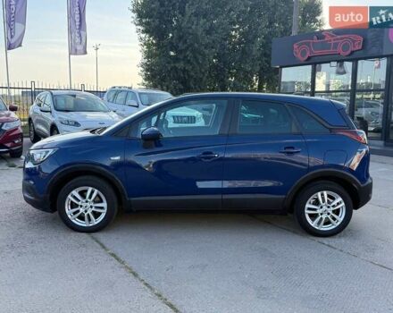 Синий Опель Crossland X, объемом двигателя 1.2 л и пробегом 144 тыс. км за 14500 $, фото 7 на Automoto.ua