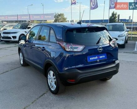 Синий Опель Crossland X, объемом двигателя 1.2 л и пробегом 144 тыс. км за 14500 $, фото 6 на Automoto.ua