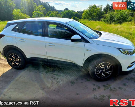 Белый Опель Grandland X, объемом двигателя 1.5 л и пробегом 53 тыс. км за 19500 $, фото 1 на Automoto.ua