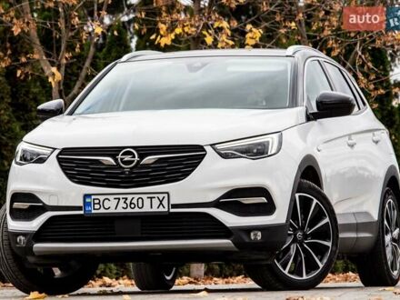 Опель Grandland X 2020 в Львове на Automoto.ua Белый Опель Grandland X, объемом двигателя 1.6 л и пробегом 54 тыс. км за 22900 $, фото 1 на Automoto.ua