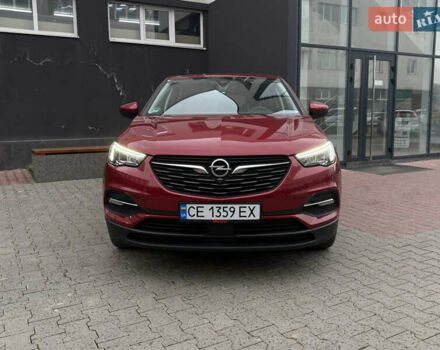 Красный Опель Grandland X, объемом двигателя 1.6 л и пробегом 53 тыс. км за 26450 $, фото 1 на Automoto.ua