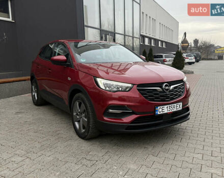 Красный Опель Grandland X, объемом двигателя 1.6 л и пробегом 53 тыс. км за 26450 $, фото 2 на Automoto.ua