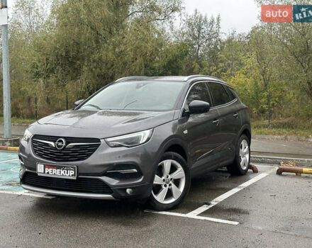 Сірий Опель Grandland X, об'ємом двигуна 1.5 л та пробігом 95 тис. км за 21499 $, фото 2 на Automoto.ua
