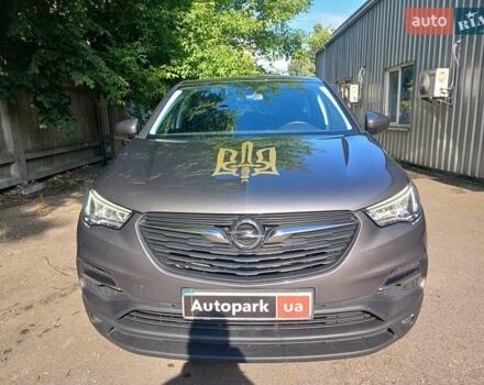 Серый Опель Grandland X, объемом двигателя 1.5 л и пробегом 93 тыс. км за 18990 $, фото 1 на Automoto.ua