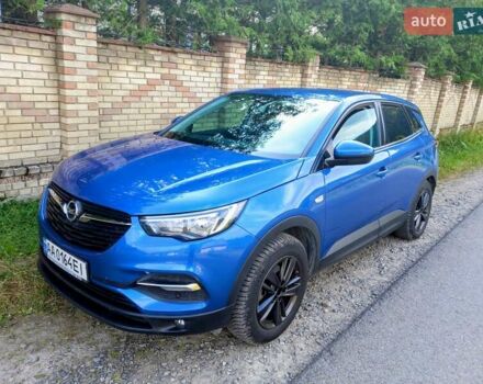 Синий Опель Grandland X, объемом двигателя 1.5 л и пробегом 105 тыс. км за 19500 $, фото 1 на Automoto.ua