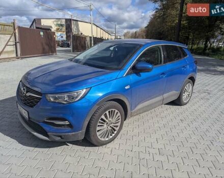 Синий Опель Grandland X, объемом двигателя 1.5 л и пробегом 131 тыс. км за 18300 $, фото 1 на Automoto.ua