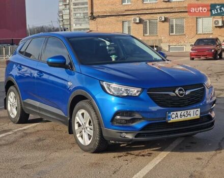 Синий Опель Grandland X, объемом двигателя 1.5 л и пробегом 45 тыс. км за 19900 $, фото 2 на Automoto.ua