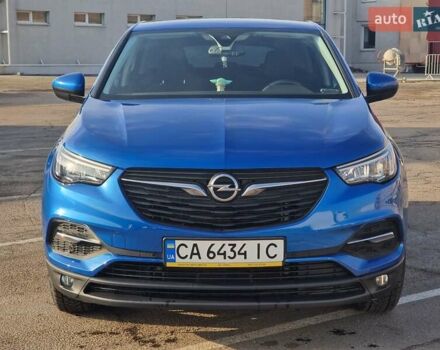 Синий Опель Grandland X, объемом двигателя 1.5 л и пробегом 45 тыс. км за 19900 $, фото 1 на Automoto.ua
