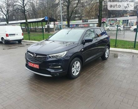 Синий Опель Grandland X, объемом двигателя 1.6 л и пробегом 112 тыс. км за 17599 $, фото 1 на Automoto.ua