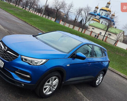 Синій Опель Grandland X, об'ємом двигуна 1.5 л та пробігом 75 тис. км за 18700 $, фото 1 на Automoto.ua