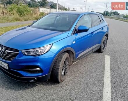 Синий Опель Grandland X, объемом двигателя 1.5 л и пробегом 105 тыс. км за 19500 $, фото 1 на Automoto.ua