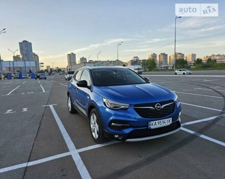 Синій Опель Grandland X, об'ємом двигуна 1.5 л та пробігом 58 тис. км за 22000 $, фото 1 на Automoto.ua