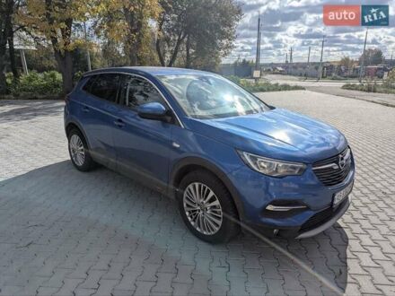 Синий Опель Grandland X, объемом двигателя 1.5 л и пробегом 131 тыс. км за 18300 $, фото 1 на Automoto.ua
