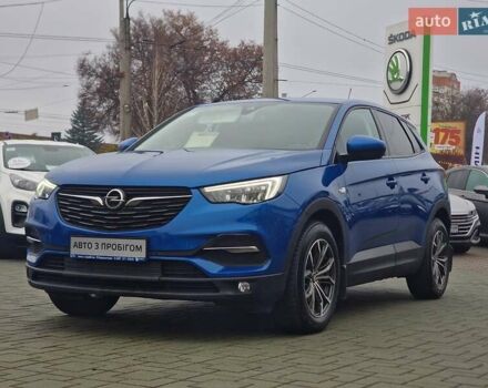 Синий Опель Grandland X, объемом двигателя 1.5 л и пробегом 47 тыс. км за 17734 $, фото 1 на Automoto.ua