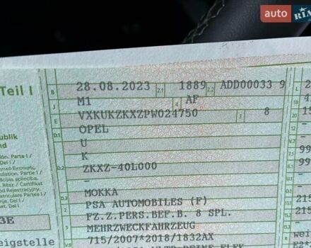 Белый Опель Mokka-e, объемом двигателя 0 л и пробегом 13 тыс. км за 19500 $, фото 23 на Automoto.ua